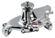 Cargar imagen en el visor de la galería, Tuff Stuff Performance Accessories BBC Short Water Pump Aluminum Smooth Chrome