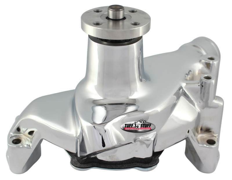 Tuff Stuff Performance Accessories SBC Water Pump Long Smoothie Polished