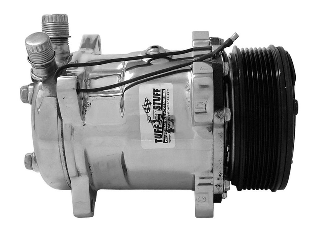 Tuff Stuff Performance Accessories 508 Compressor R134A Pol. Serpentine