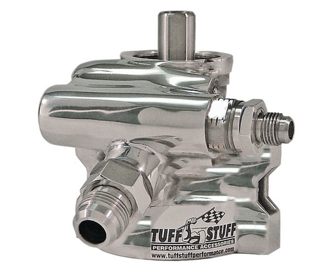 Tuff Stuff Performance Accessories Type 2 Power Steering Pump Polished Aluminum