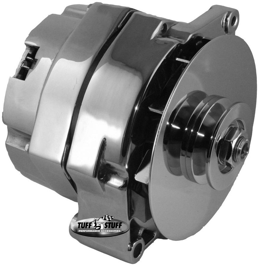 Tuff Stuff Performance Accessories GM Alternator 80 Amp Ext Reg Chrome