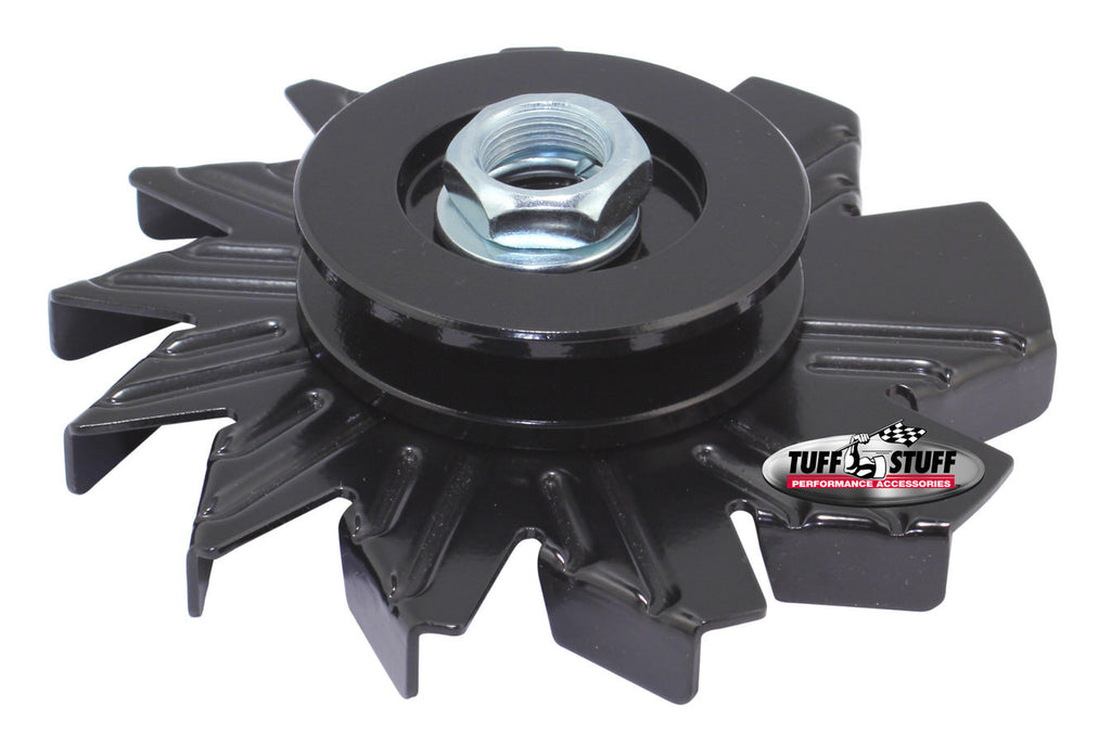 Tuff Stuff Performance Accessories Alternator Stealth Black Fan and Pulley Combo