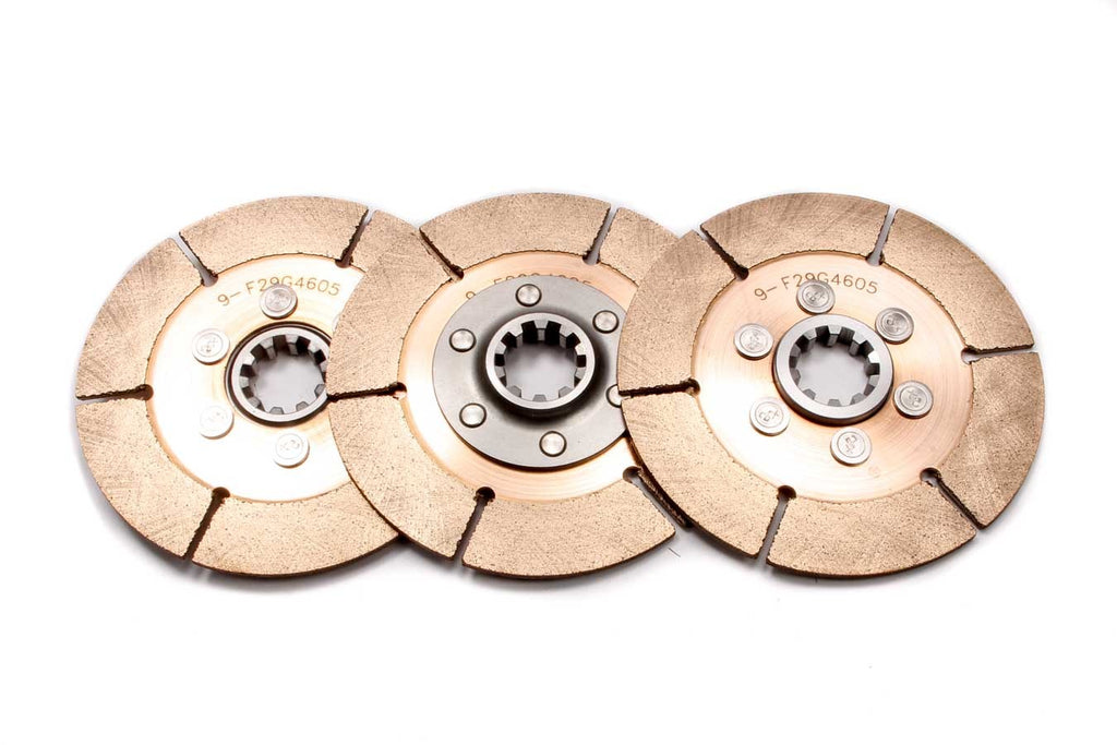 Tilton 3 Plt Clutch Disk Pack 10 Spline