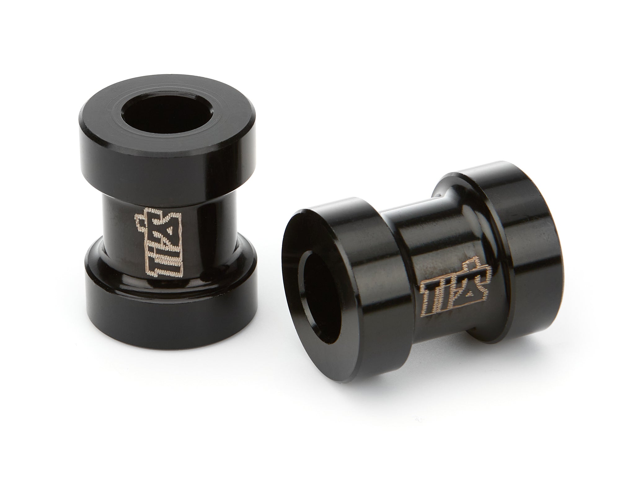 TI22 Performance Jacob Ladder Spacers Aluminum Black Pair