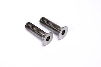 TI22 Performance Front Caliper Bolts 2pcs Titanium Tapered Heads