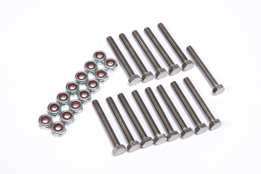 TI22 Performance Bumper Bolt Kit Titanium