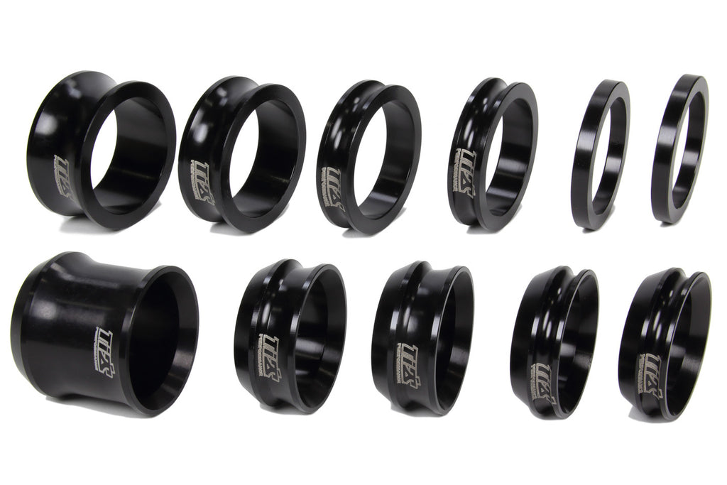 TI22 Performance 600 Wheel Spacer Kit 11 Piece Black