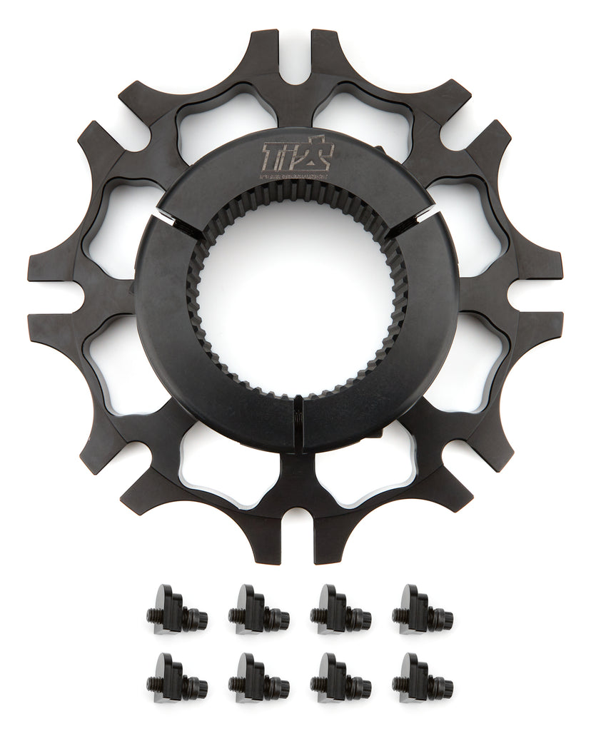 Brake Rotor Hub Inboard Splined Black Aluminum