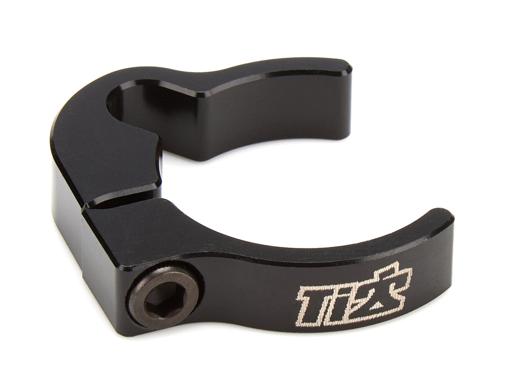 Brake Line Clamp 1.25in Aluminum Black