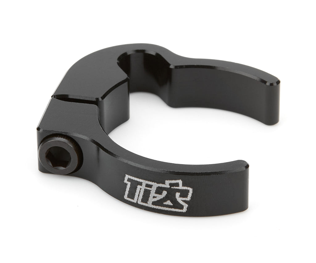 TI22 Performance Brake Line Clamp 1.38in Aluminum Black