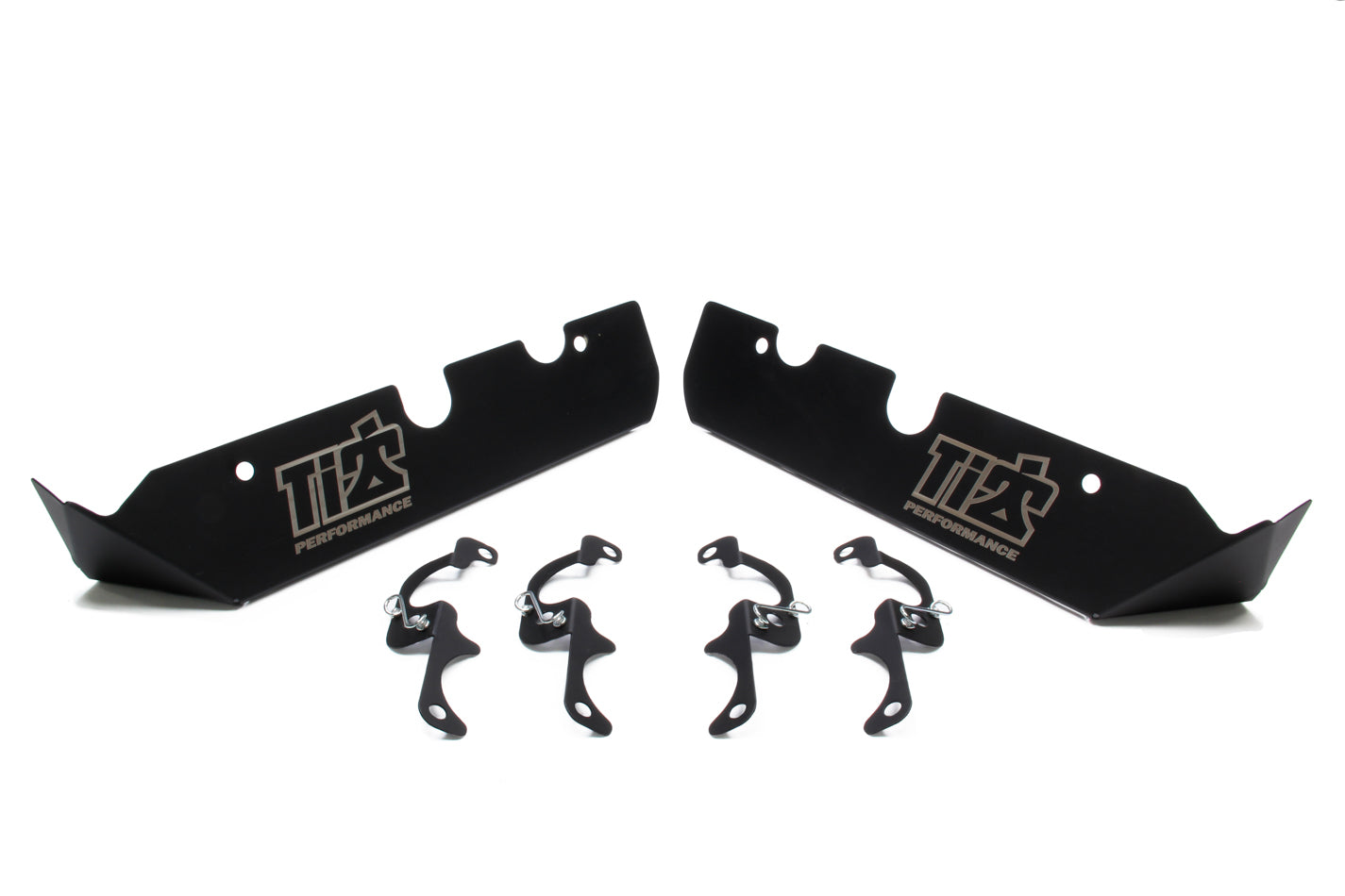TI22 Performance Spark Plug Guards Complete Black