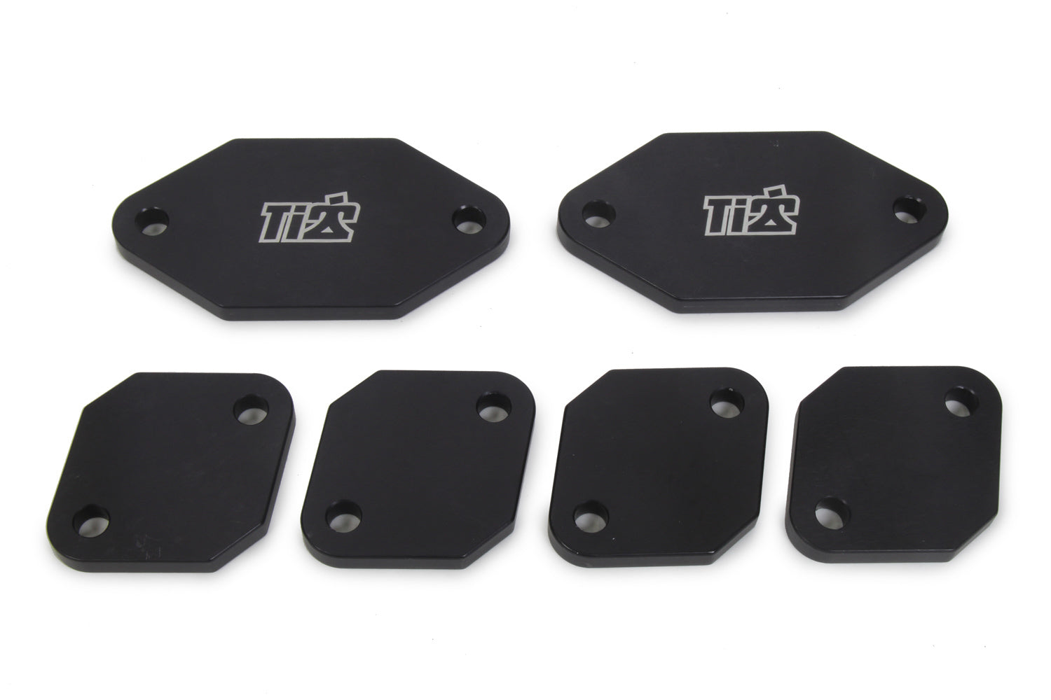 TI22 Performance Exhaust Port Blockoffs Aluminum Standard Port