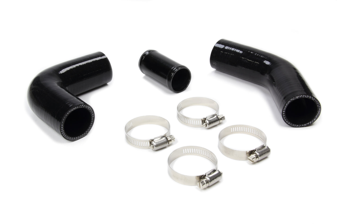 TI22 Performance Lower Sprint Radiator 3pcs Hose Black 1-1/2