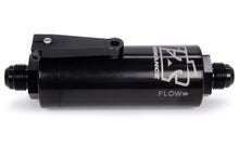 Load image into Gallery viewer, TI22 Performance 10 AN Fuel Filter With Shutoff Black 100 Micron