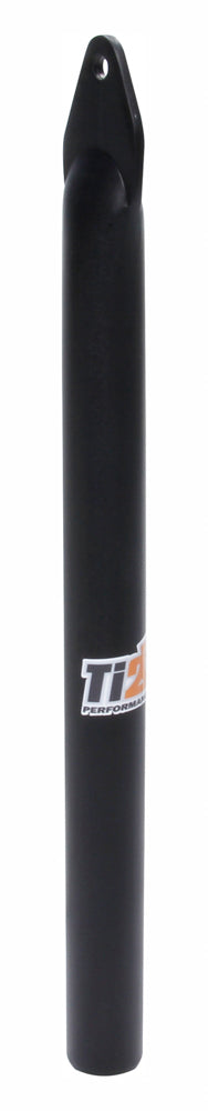 TI22 Performance Front Wing Post Straight Black Alum