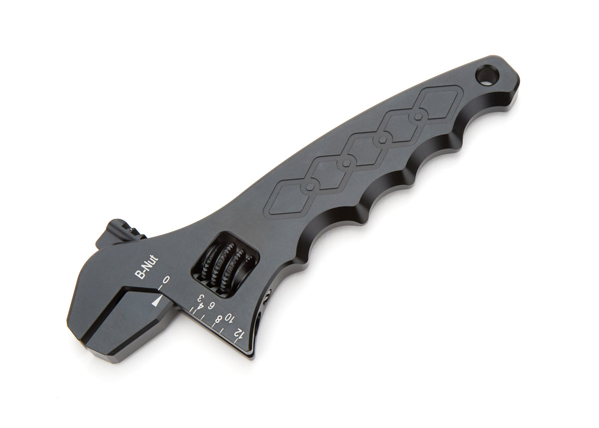 TI22 Performance Adjustable Wrench AN Black Aluminum