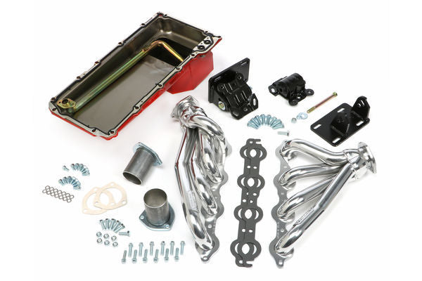 Kit de intercambio de rendimiento Trans-Dapt en una caja: motor LS en S-10