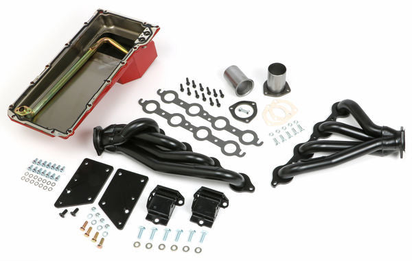 Kit de caja de intercambio de rendimiento Trans-Dapt: motor LS en carrocería A 64-67