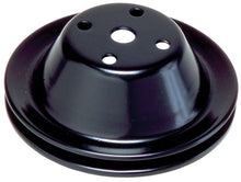 Load image into Gallery viewer, SBC SWP Water Pump Pulley 1 Groove Black