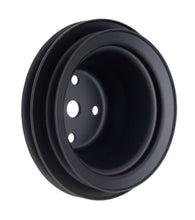 Load image into Gallery viewer, BBC LWP Water Pump Pulley 2 Groove Black