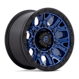 Fuel Off-RoadD827 17X9 6X5.5 DK-BLUE BLK-RG 1MM