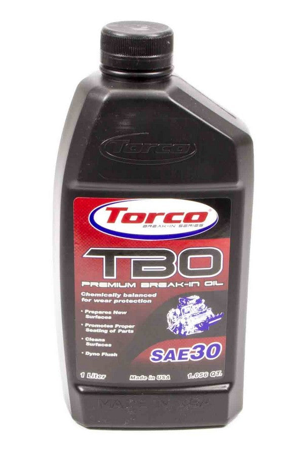 Torco Racing Oils TBO 30W Premium Break-In Oil 1 Liter Bottle