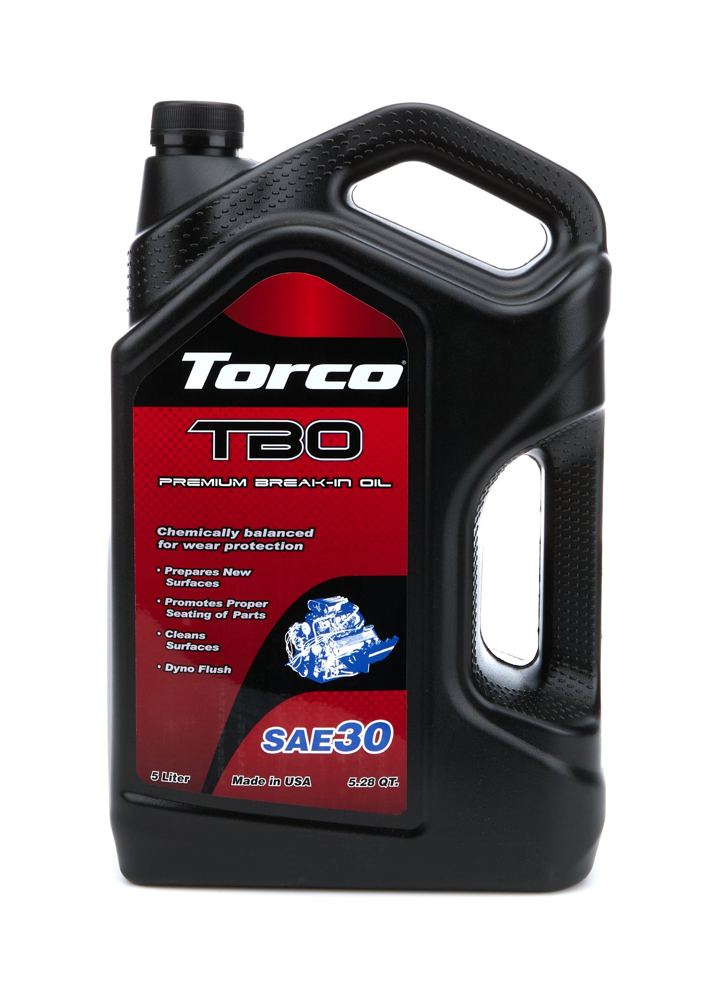 Torco Racing Oils TBO 30W Premium Break In Oil 5 Liter Bottle