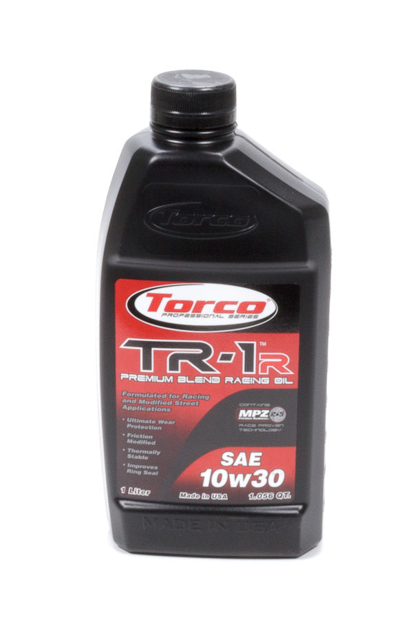 Torco Racing Oils TR-1R Racing Oil 10w30 1-Liter Bottle