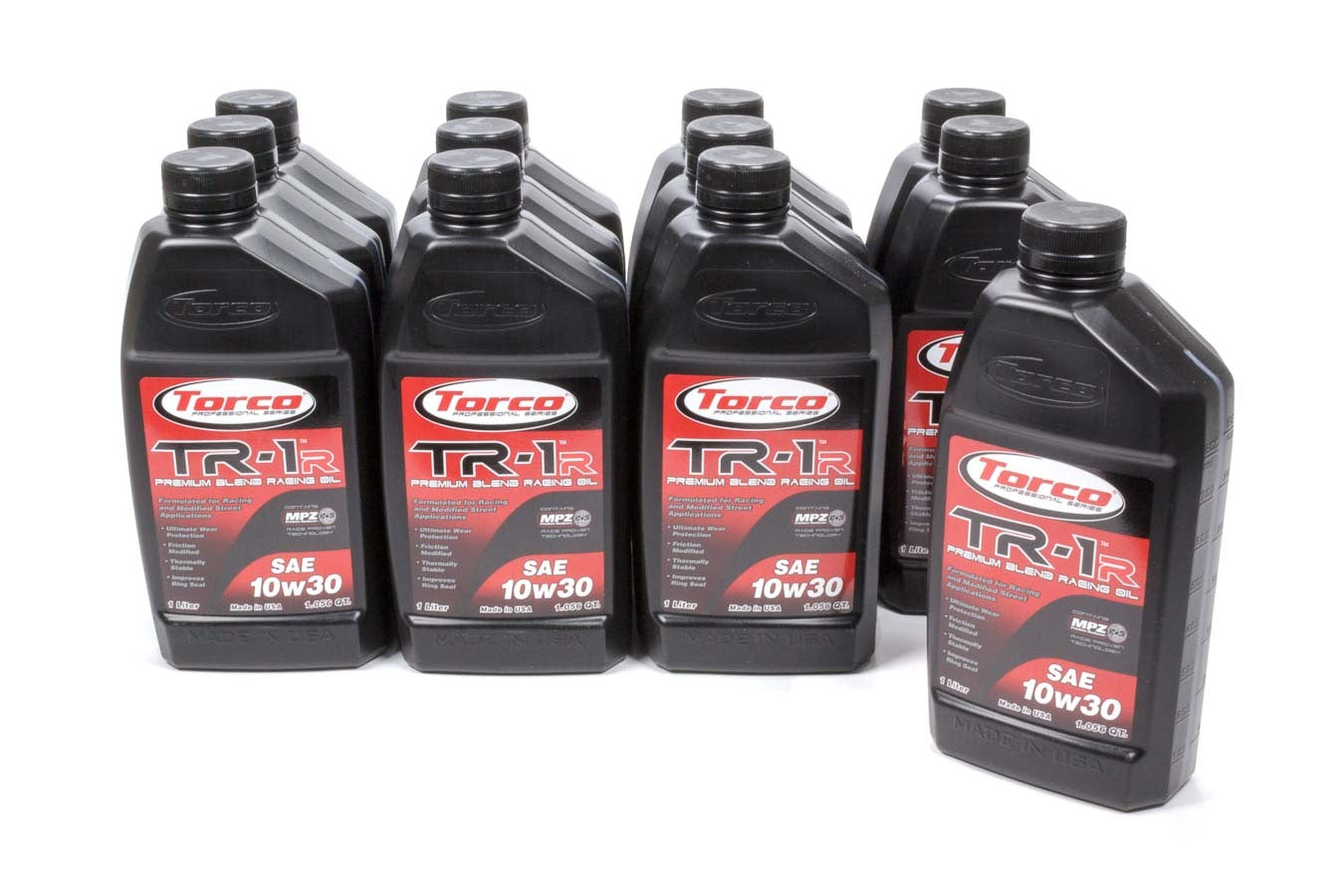 Torco Racing Oils TR-1R Racing Oil 10w30 Case 12x1-Liter