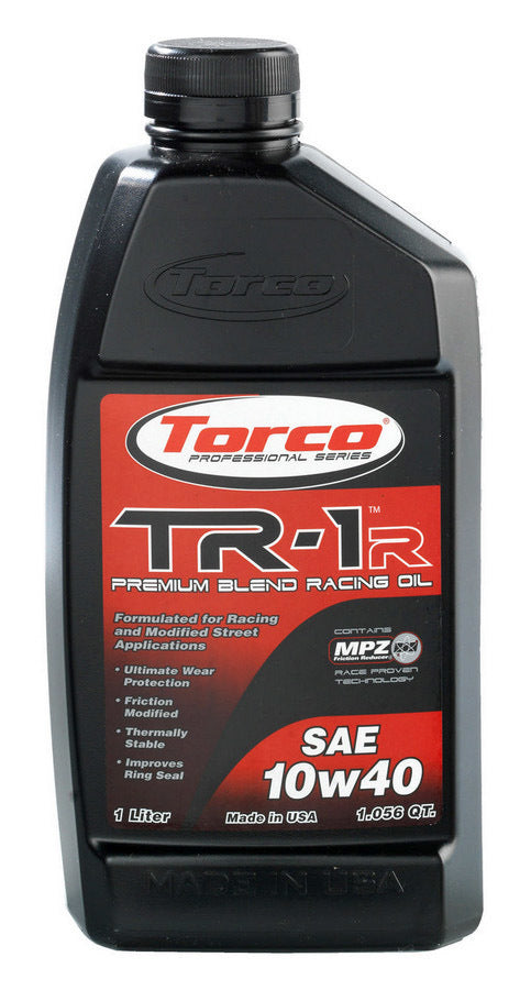 Torco Racing Oils TR-1 Racing Oil 10W40 1 Liter