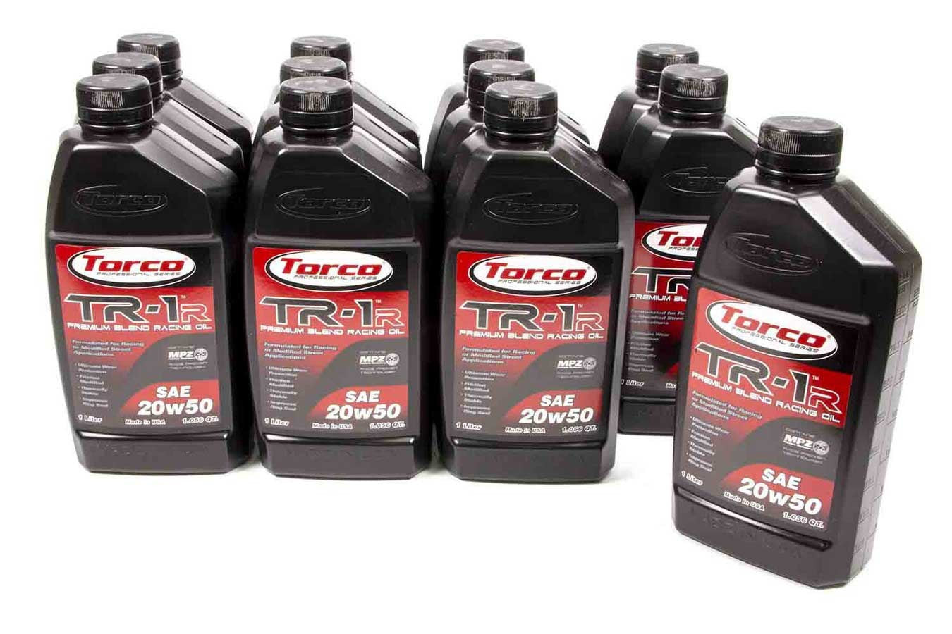 Torco Racing Oils TR-1 Racing Oil 20w50 Case/12-1 Liter