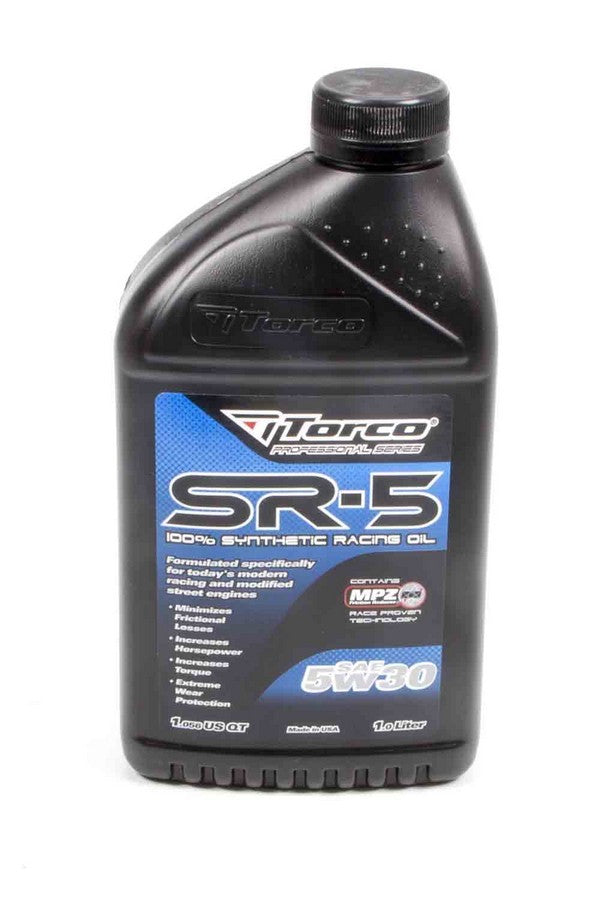 Torco Racing Oils SR-5R Synthetic Oil 5W30 1 Liter