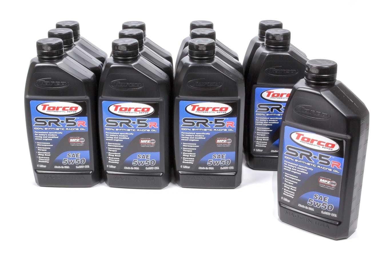 Torco Racing Oils SR-5R Synthetic Oil 5w50 Case/12