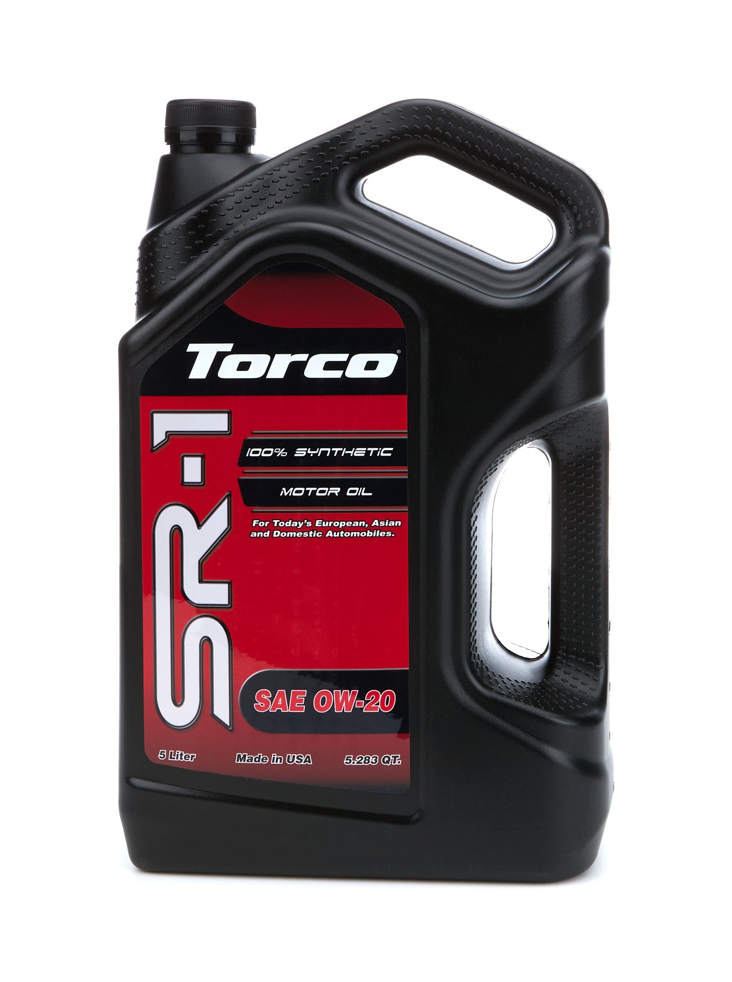Torco Racing Oils SR-1 Synthetic Oil 0w20 5 Liter Bottle