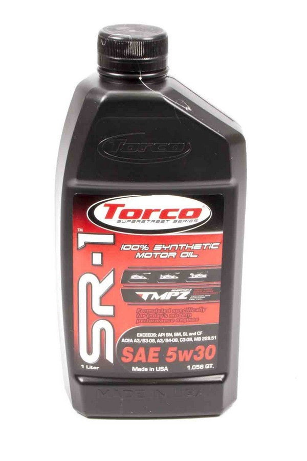 Torco Racing Oils SR-1 Synthetic Oil 5w30 1 Liter