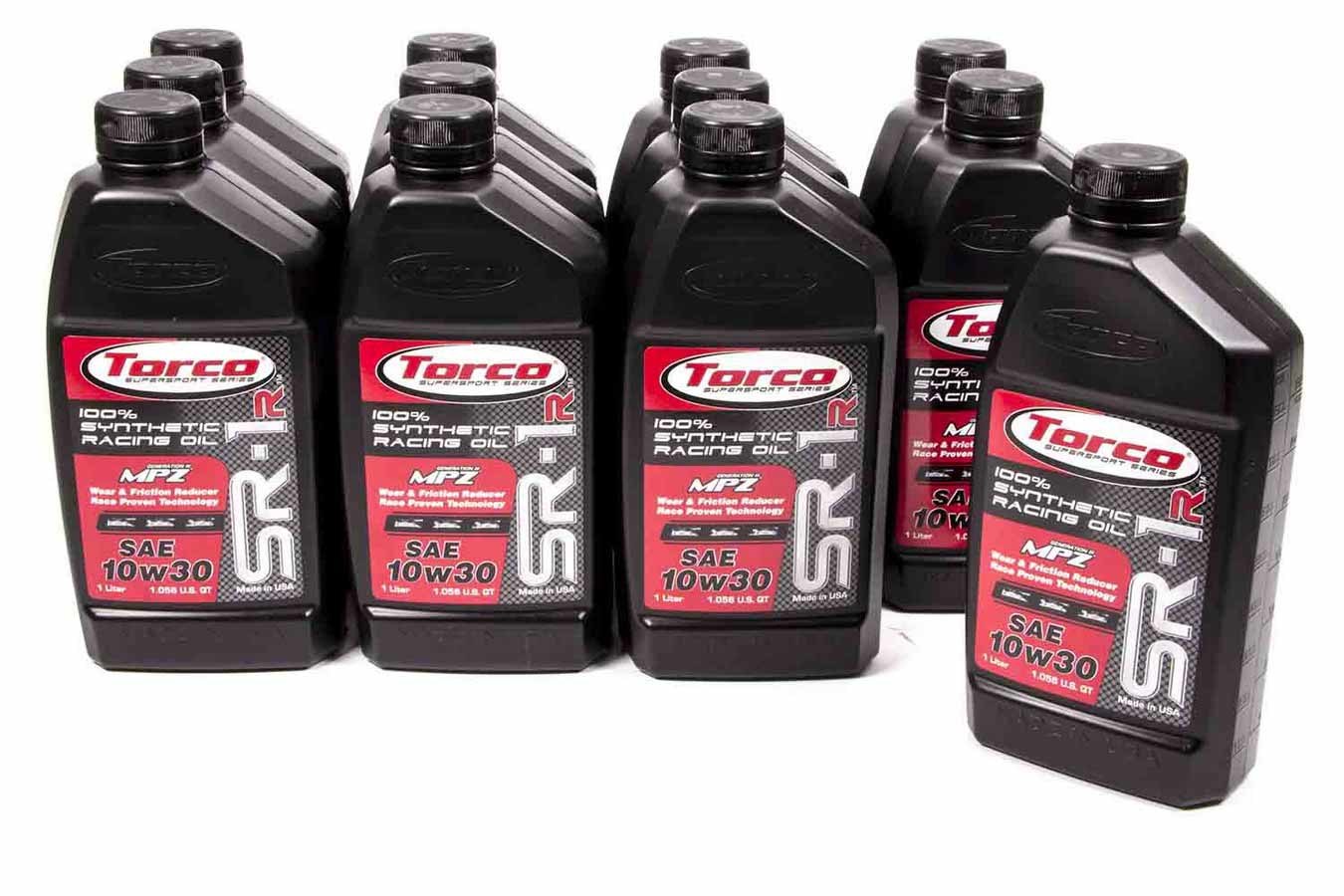 Torco Racing Oils SR-1 Synthetic Oil 10w30 Case/12