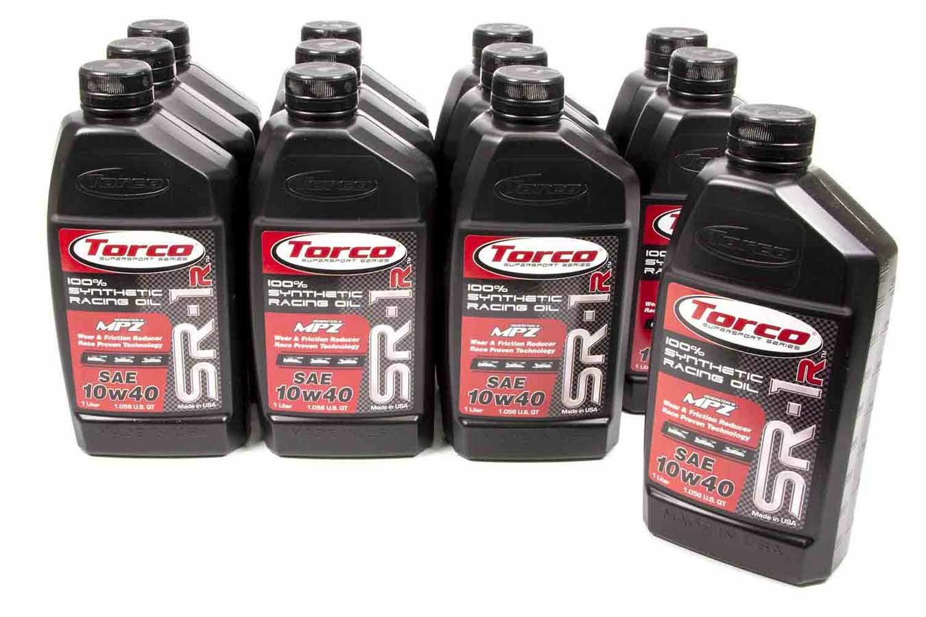 Torco Racing Oils SR-1 Synthetic Oil 10w40 Case/12