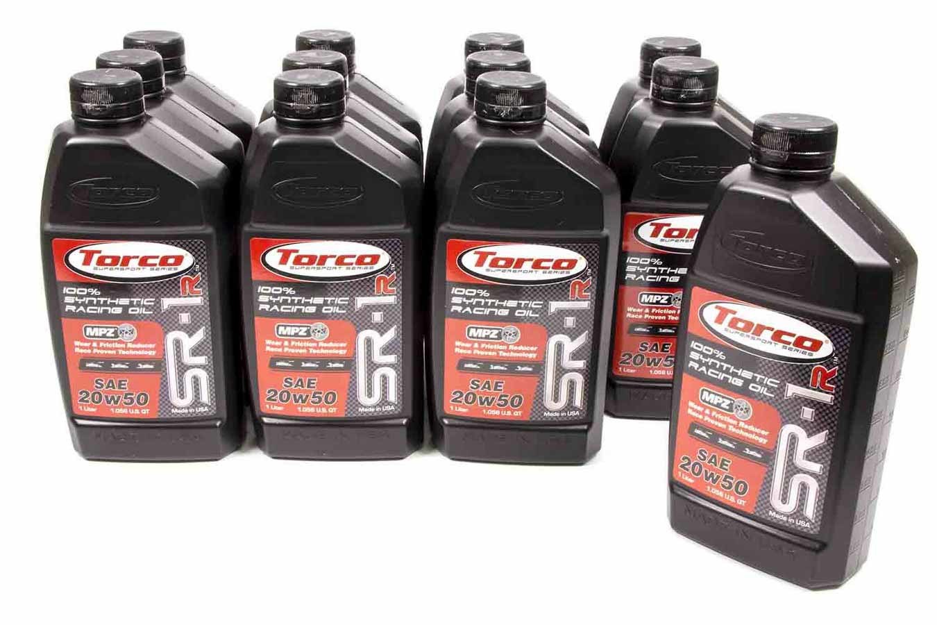 Torco Racing Oils SR-1 Synthetic Oil 20w50 Case/12