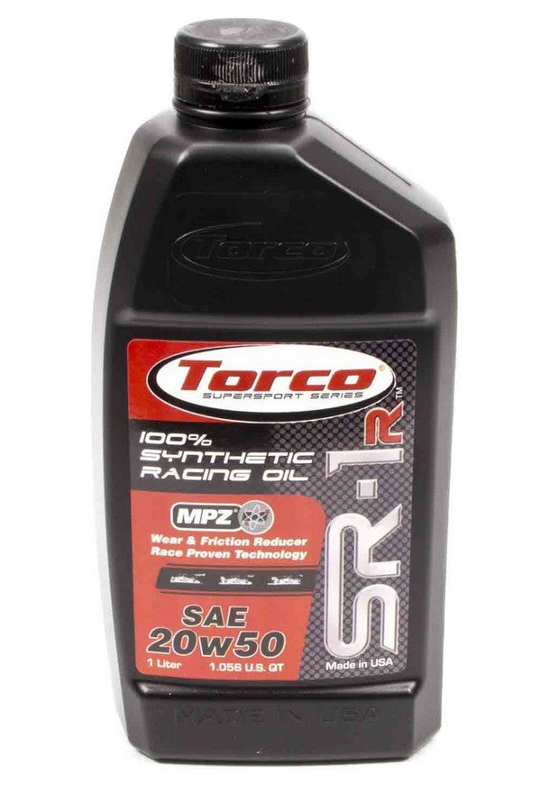 Torco Racing Oils SR-1 Synthetic Oil 20w50 1-Liter