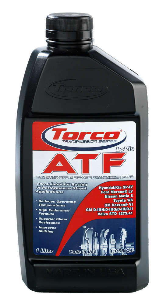 Torco Racing Oils LoVis ATF Transmission Fluid 1-Liter