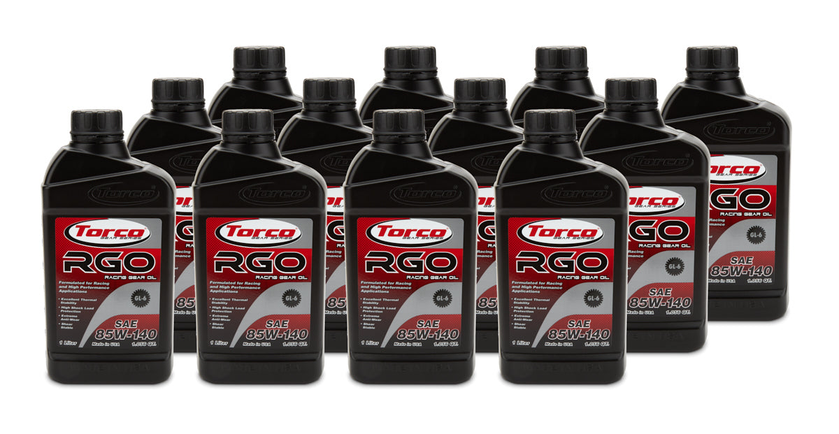 Torco Racing Oils RGO 85w140 Racing Gear Oil Case/12-1 Liter