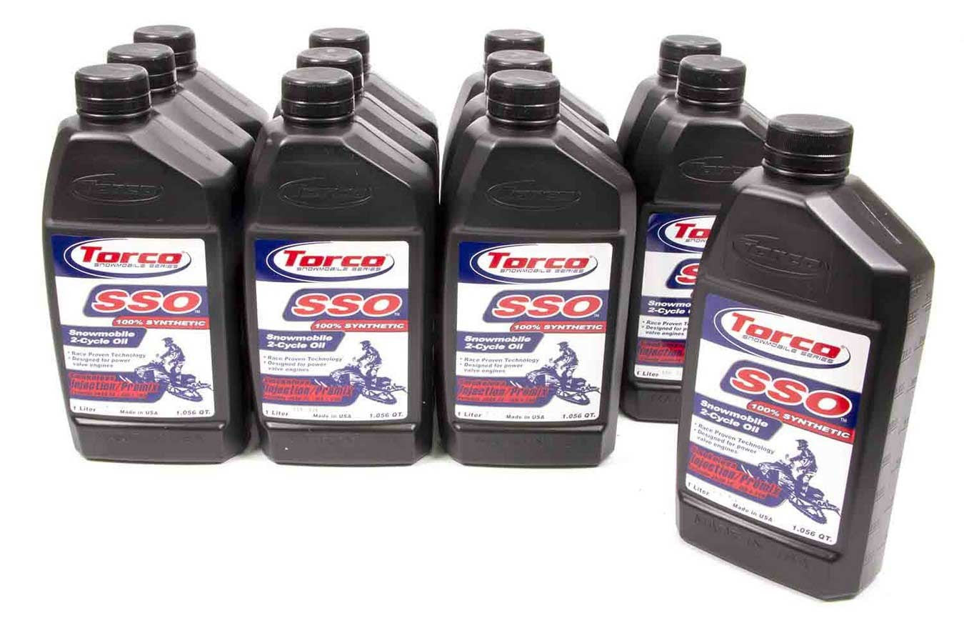 Torco Racing Oils SSO Synthetic 2 Cycle Snowmobile Oil Case/12