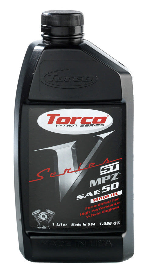 Torco Racing Oils V-Series ST Motor Oil SA E 50-12x1-Liter