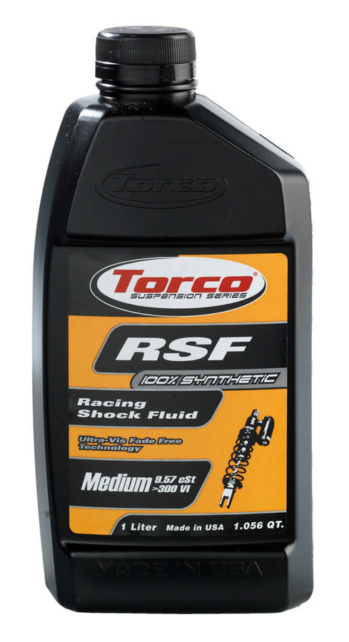 Torco Racing Oils RSF Racing Shock Fluid M edium-12x1-Liter