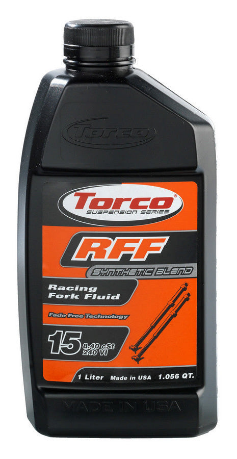 Torco Racing Oils RFF Racing Fork Fluid 15 -1-Liter Bottle
