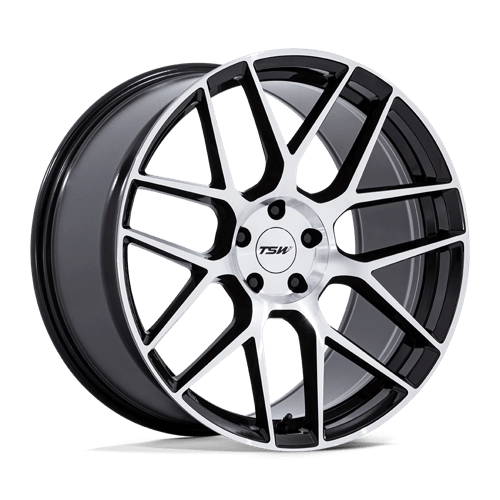 TW002 18X8.5 5X100 G-BLK-MCH 38MM