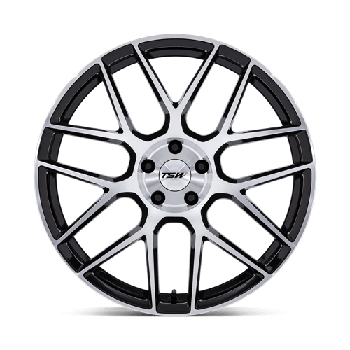 TW002 18X8.5 5X100 G-BLK-MCH 38MM