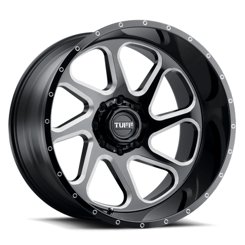 TUT2B 22X12 8X170 G-BLK MILL -45MM