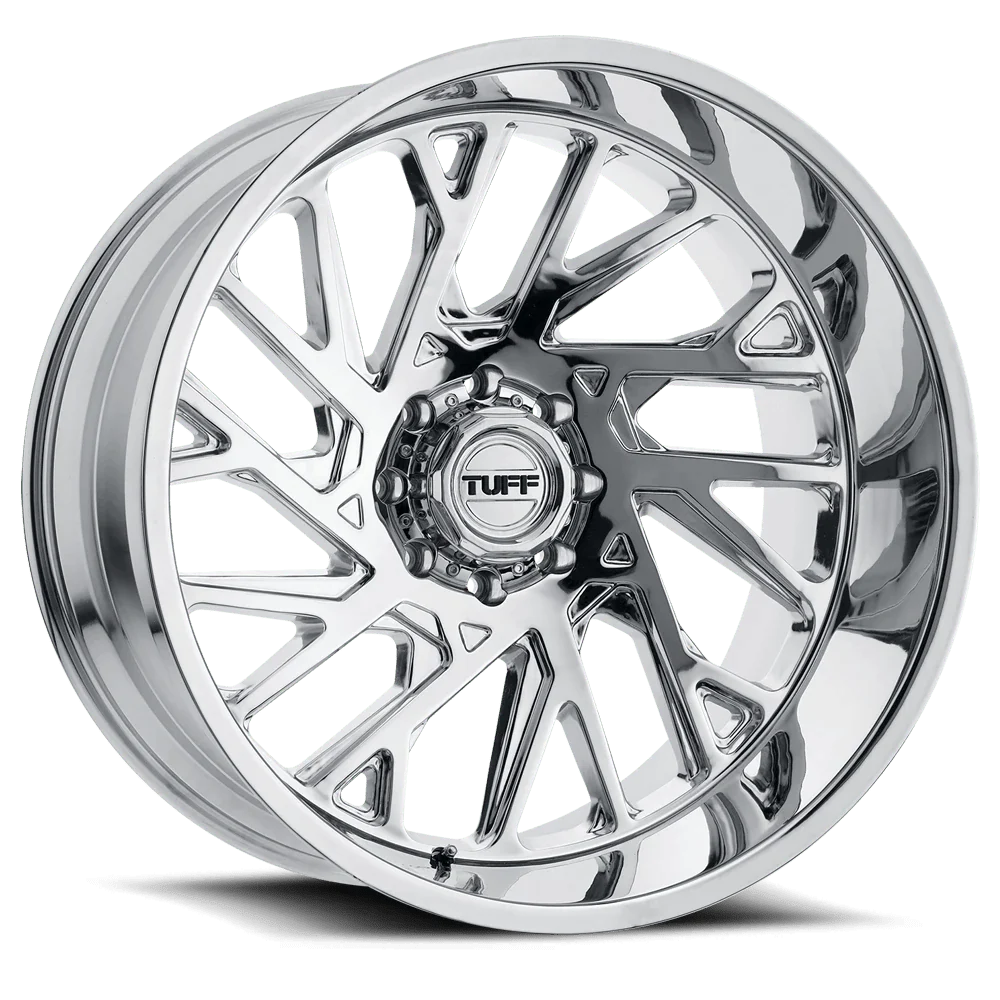 Tuff Wheels TUT4B 22X12 6X5.5 CHROME -45MM