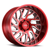 Tuff WheelsTUT4B 22X12 8X170 C-RED MILL -45MM